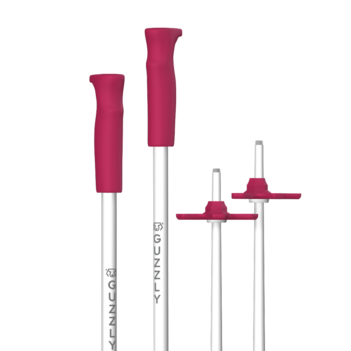 GUZZLY Pole - Bloom (Pink & White)