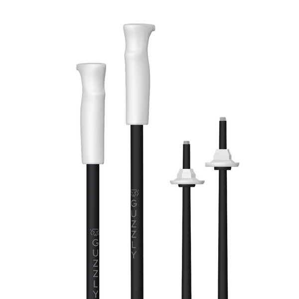 GUZZLY Pole - Inverse (White & Black)