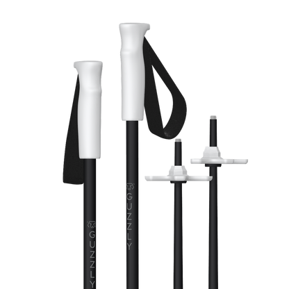 GUZZLY Pole - Inverse (White & Black)