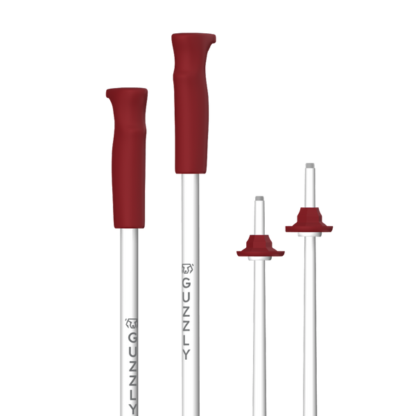GUZZLY Pole - Matterhorn (Red & White)