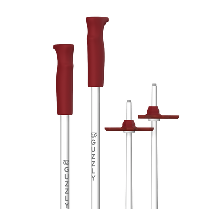 GUZZLY Pole - Matterhorn (Red & White)