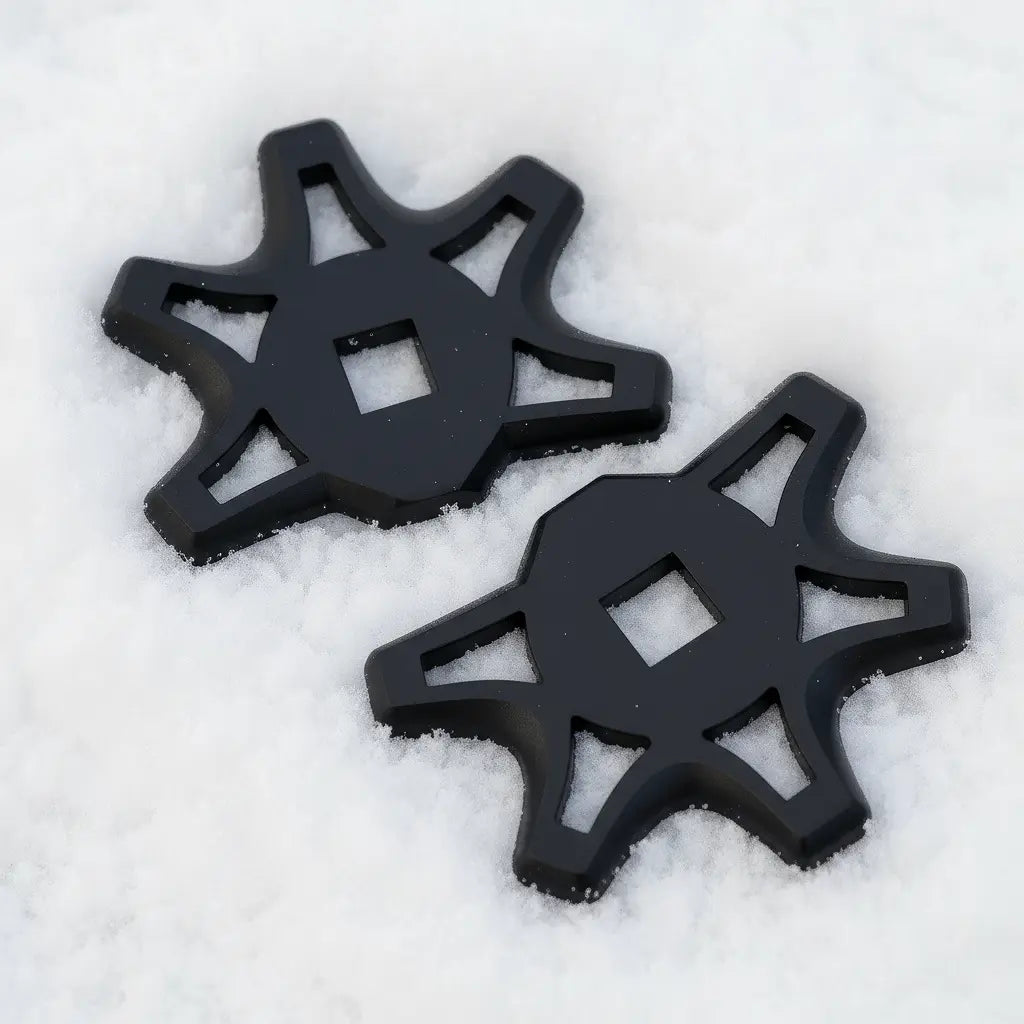 GUZZLY wechselbare Tiefschneeteller in Schwarz