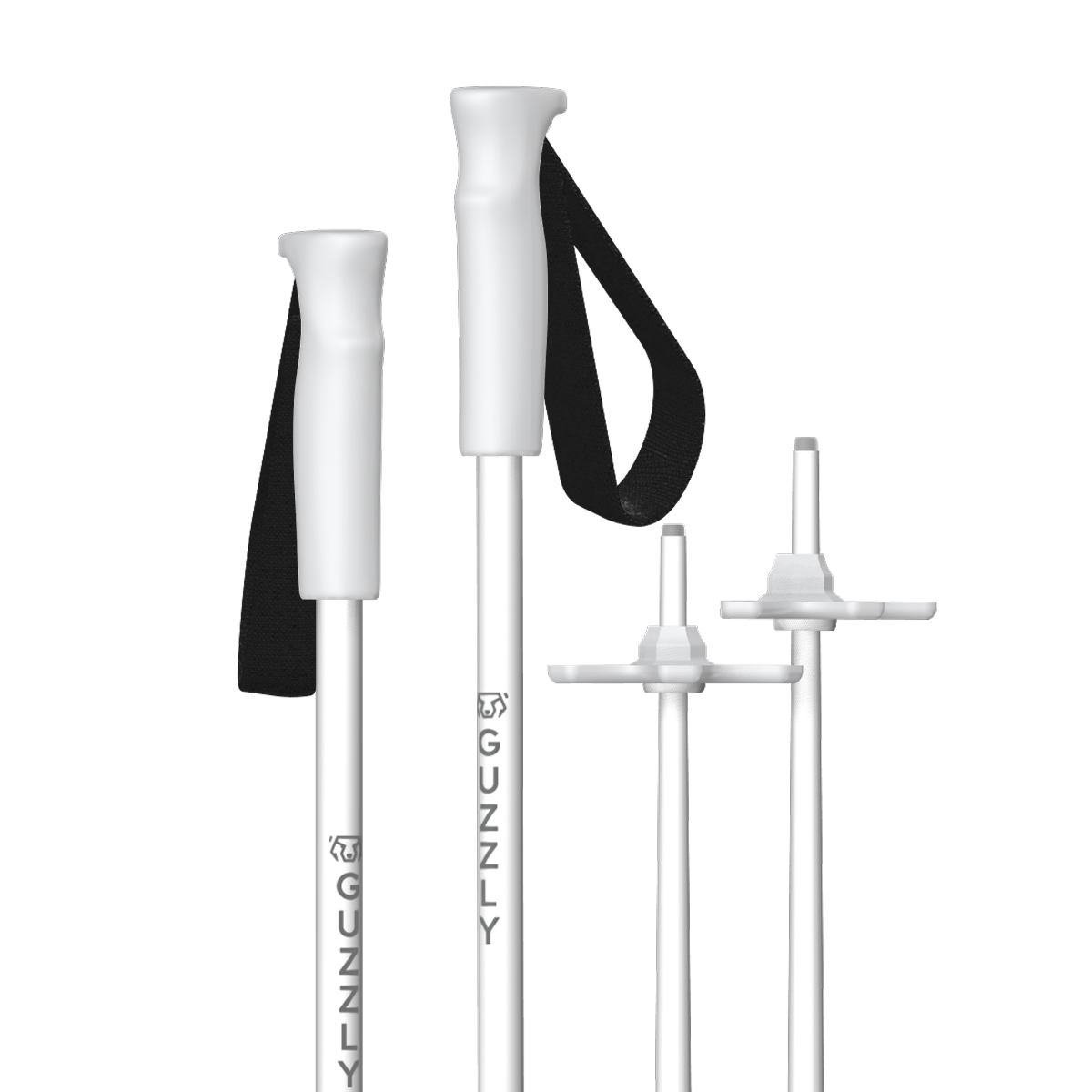 GUZZLY Pole - Pure (All White)