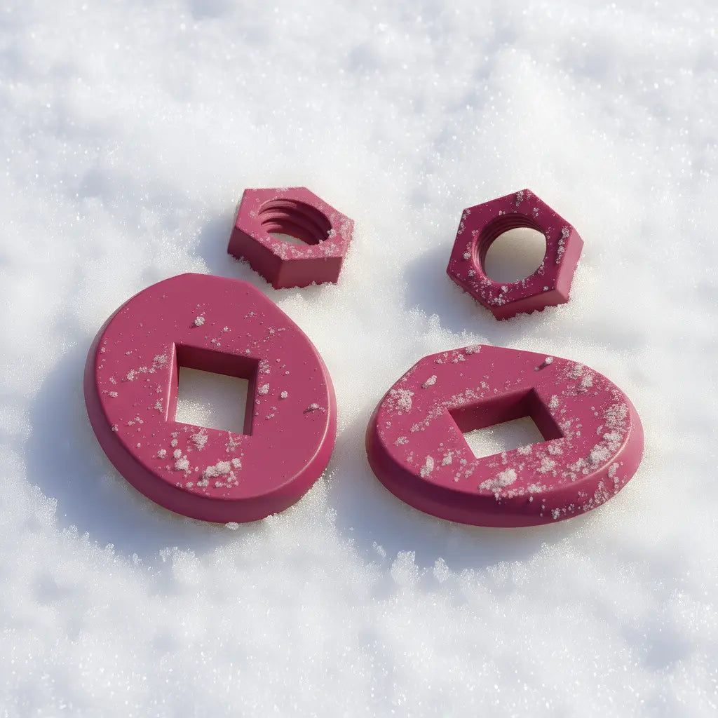 GUZZLY wechselbare Pistenteller in Pink