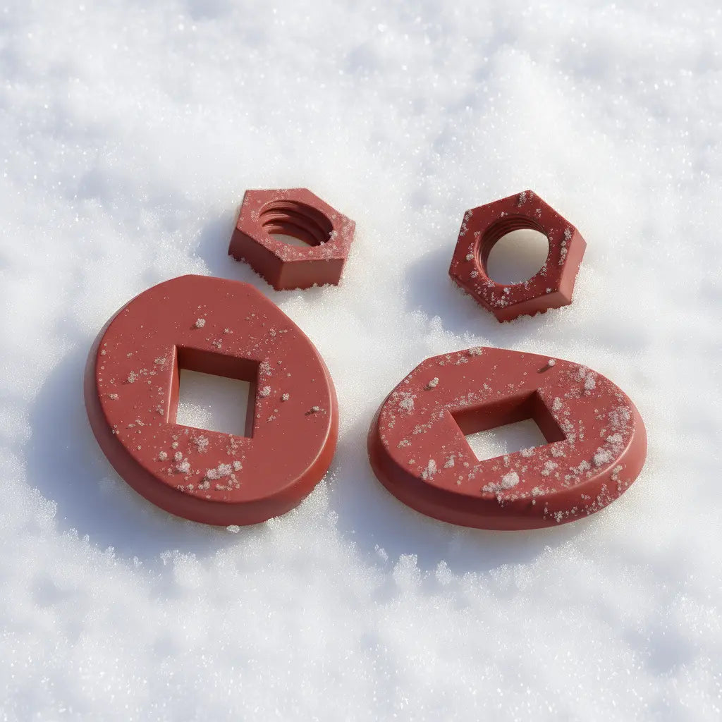 GUZZLY wechselbare Pistenteller in Rot