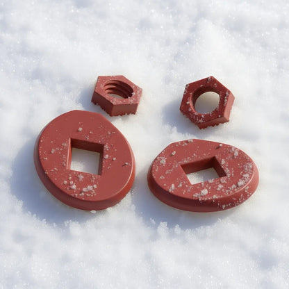 GUZZLY wechselbare Pistenteller in Rot