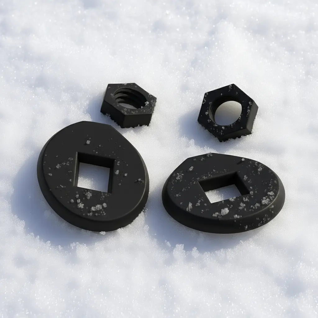 GUZZLY wechselbare Pistenteller in Schwarz