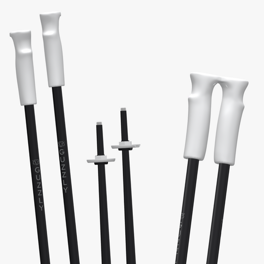 GUZZLY Pole - Inverse (White & Black)