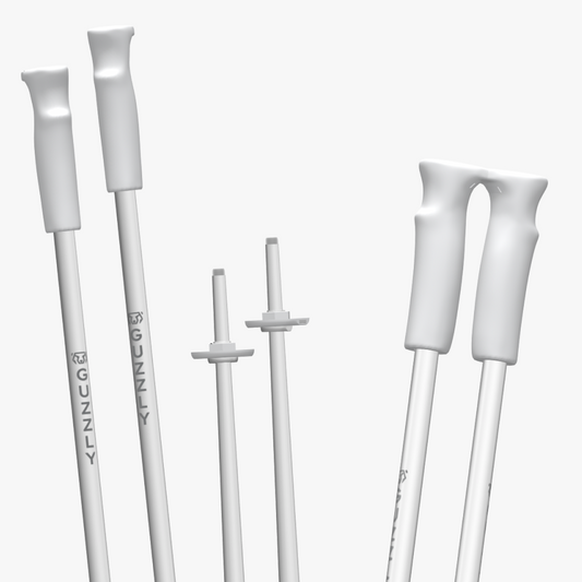 GUZZLY Pole - Pure (All White)